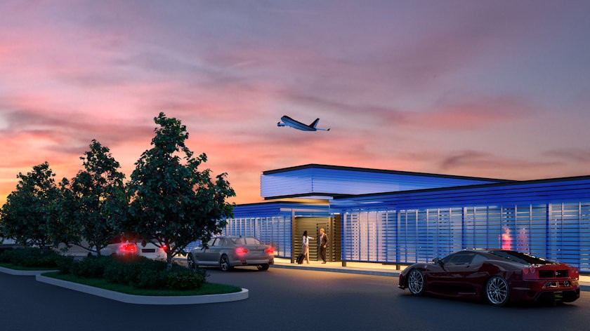 Image of 5 of the most luxurious private jet terminals 1