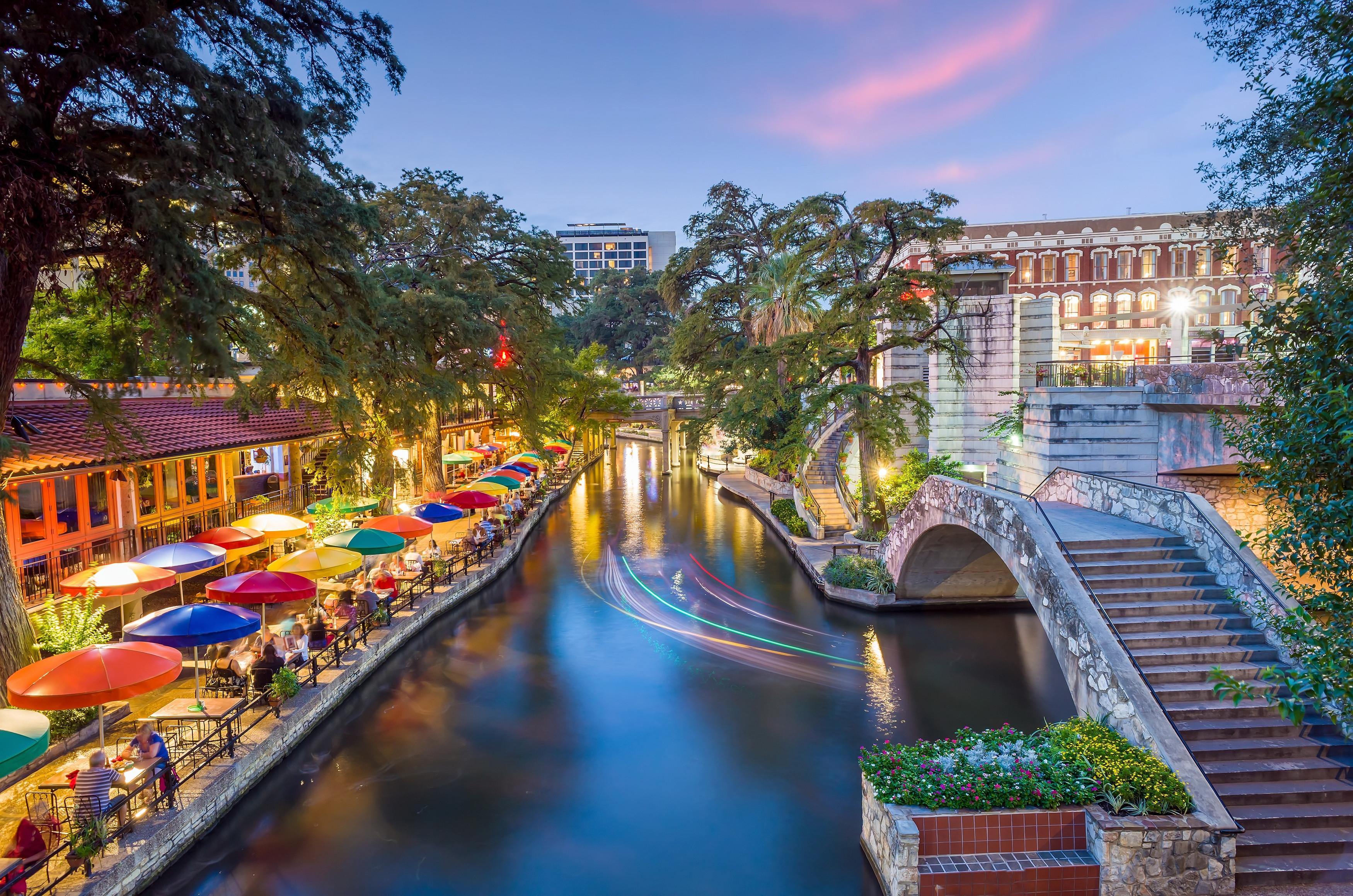 Image of River Walk In San Antonio