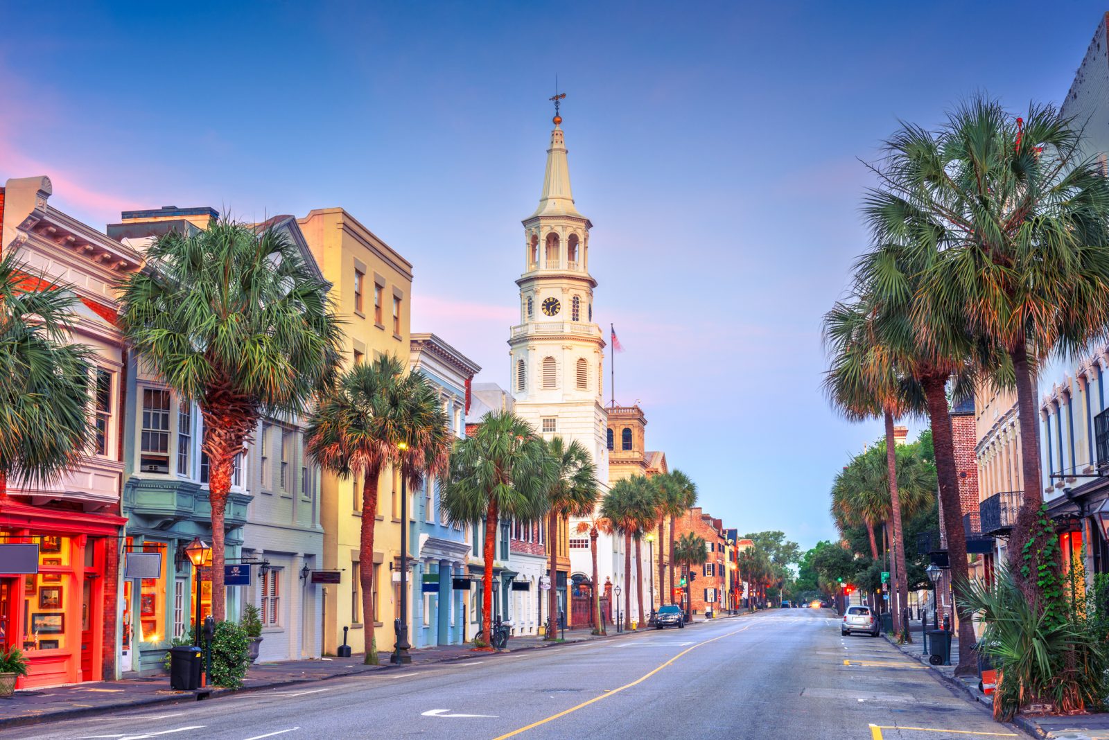 Charleston Private Jet View