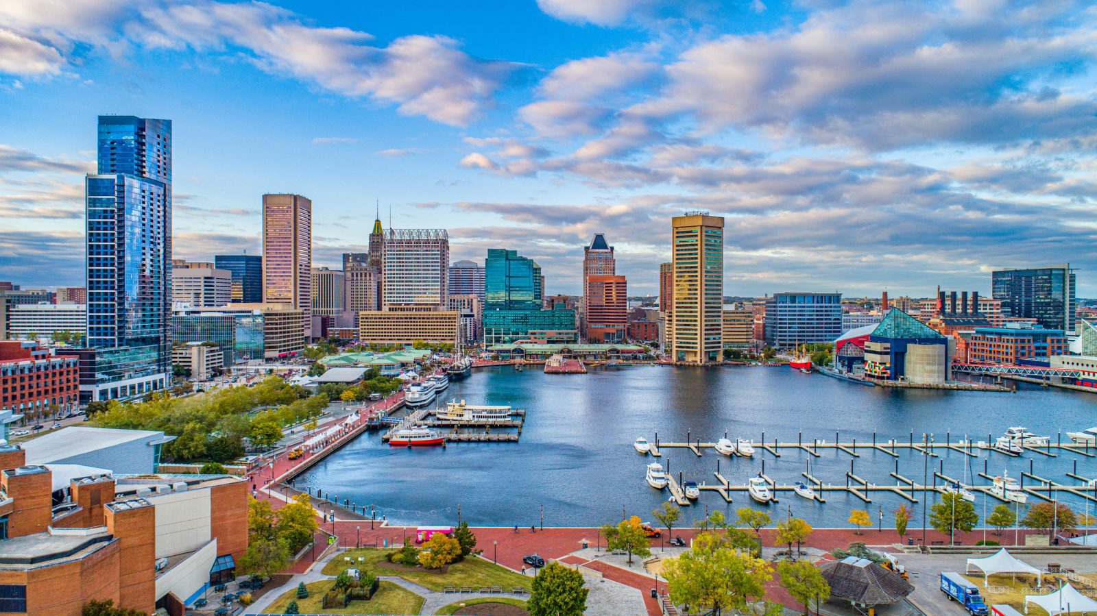 City Skyline Baltimore