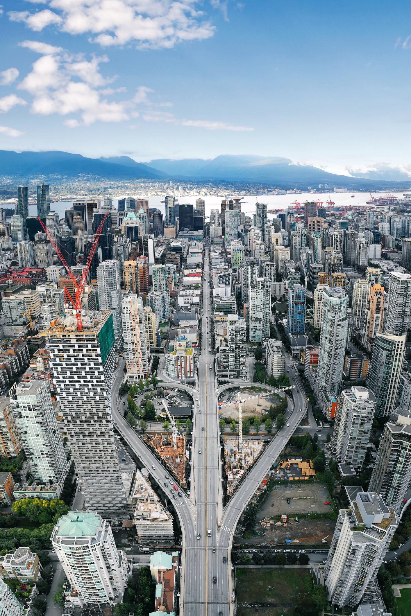 Image of Vancouver Downtown Granville Street