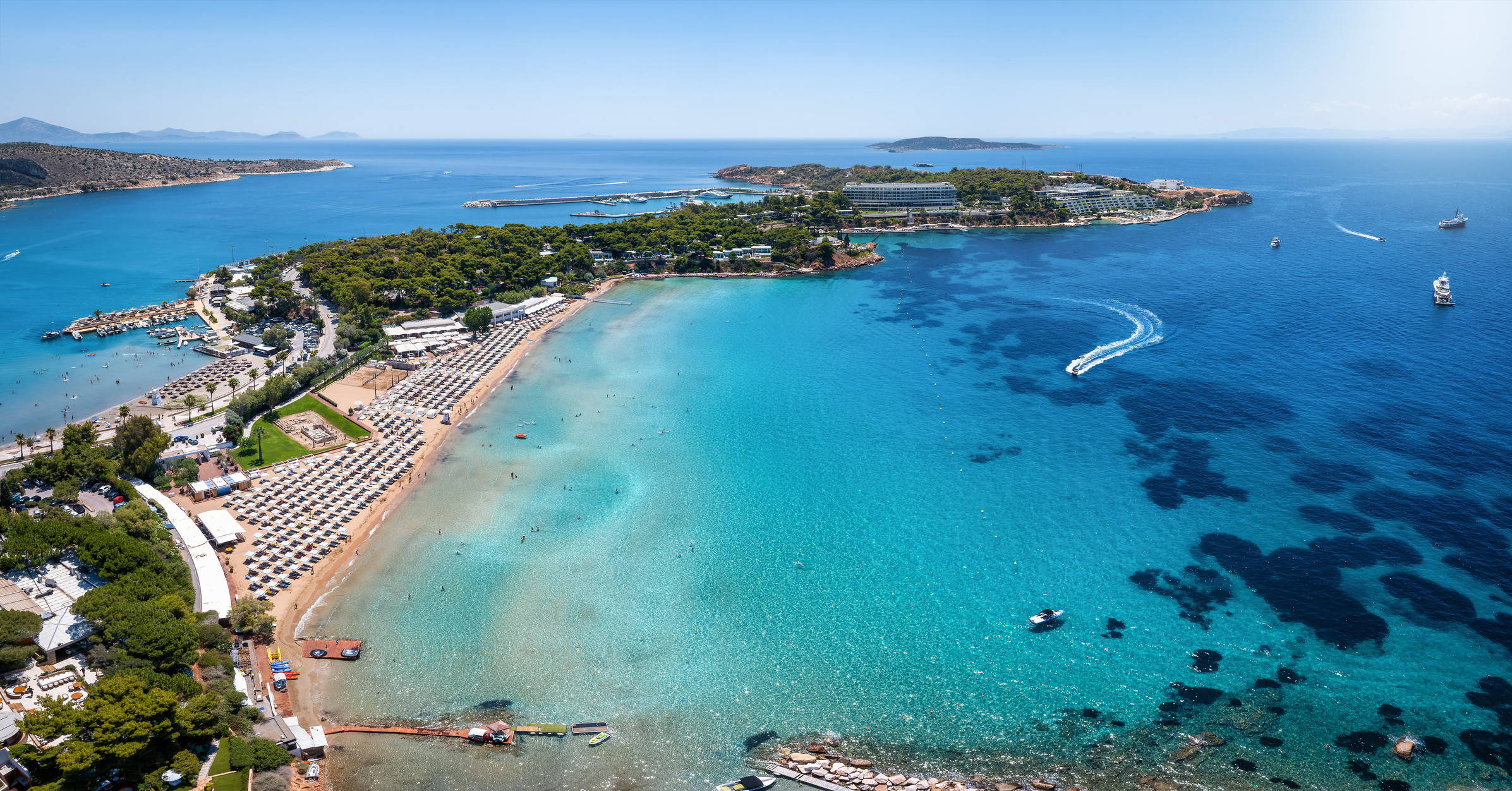 Image of Famous Luxury Beach Astir In South Athens