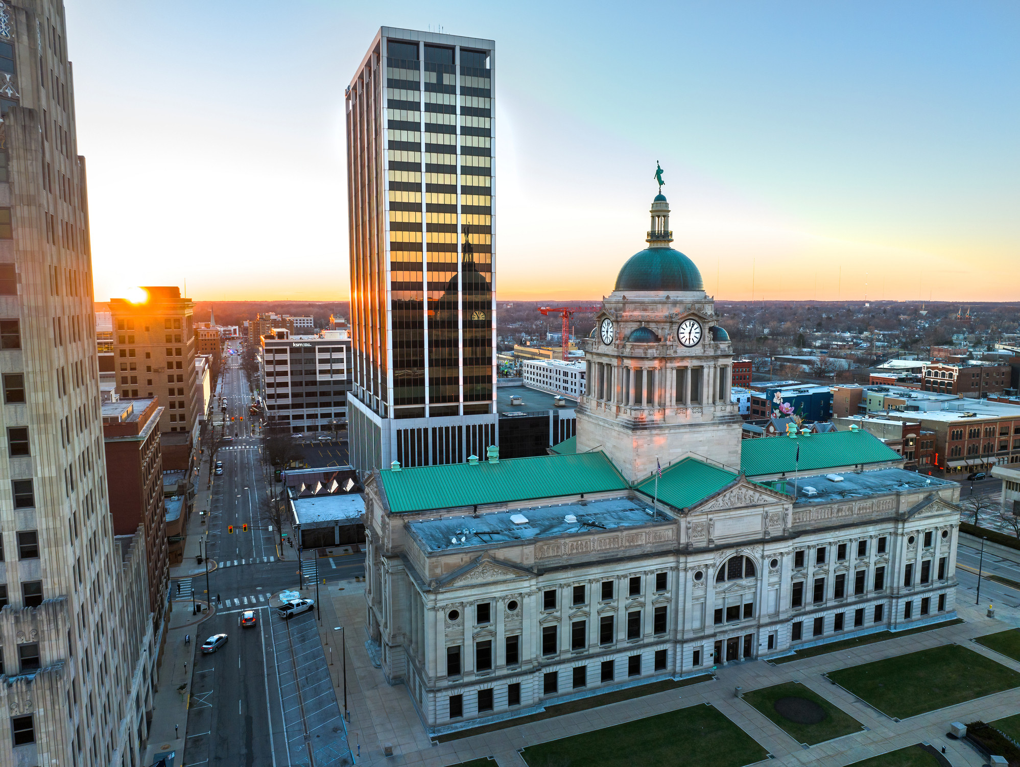 Image of Downtown Fort Wayne Indiana