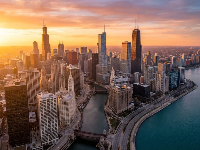 Chicago and Las Vegas Private Jet Flights