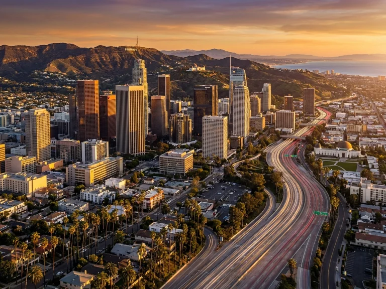 The Hamptons to Los Angeles Private Jet Flights