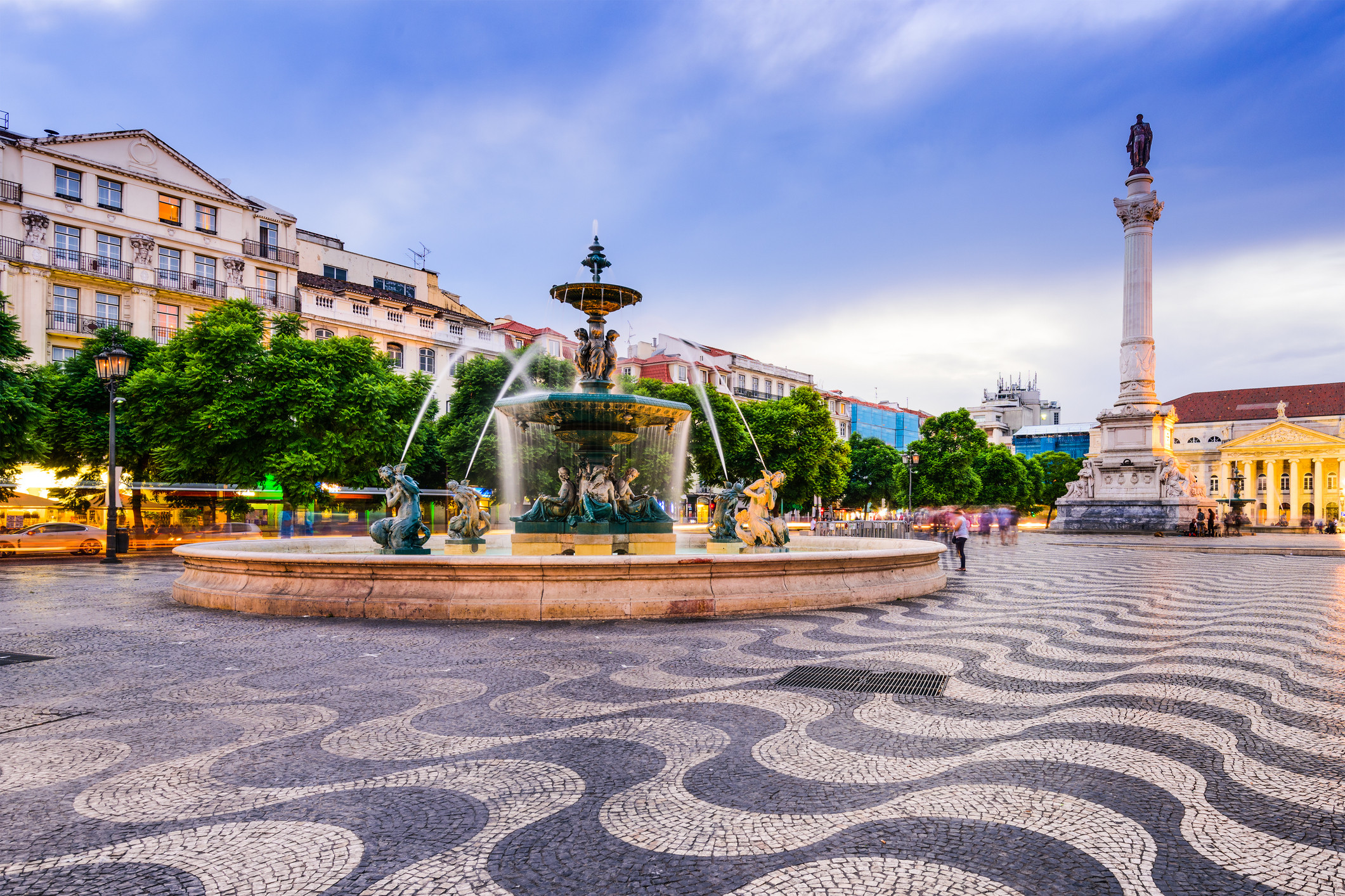 Image of Rossio Square Of Lisbon