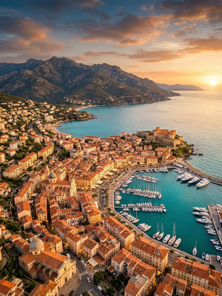 Strasbourg to Corse Private Jet Flights