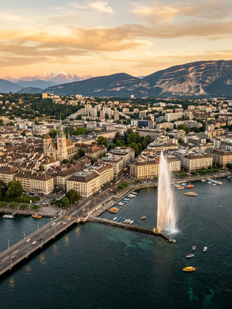 Athens to Geneva Private Jet Flights