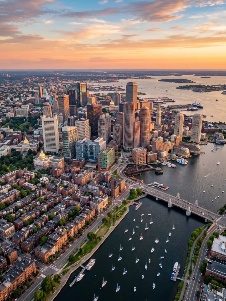 Columbus to Boston Private Jet Flights