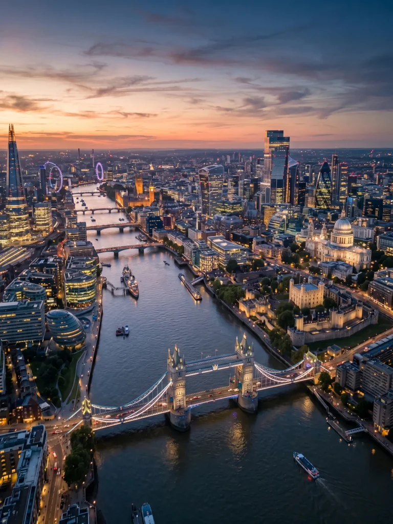 Edinburgh to London Private Jet Flights