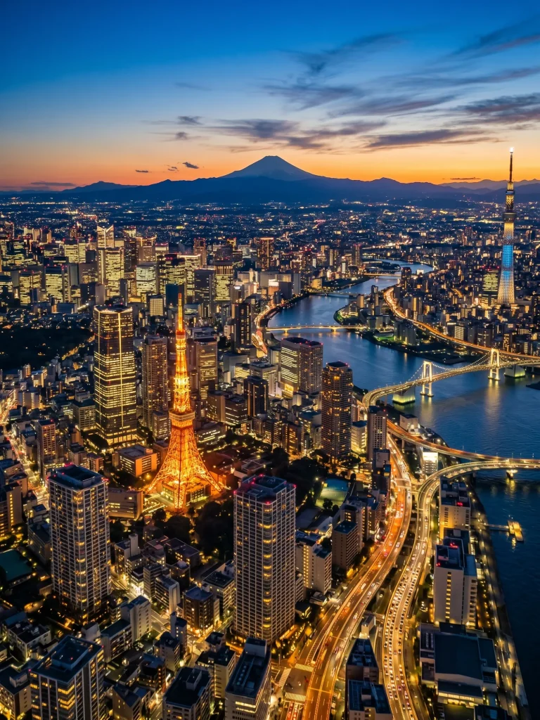 Brighton to Tokyo Private Jet Flights