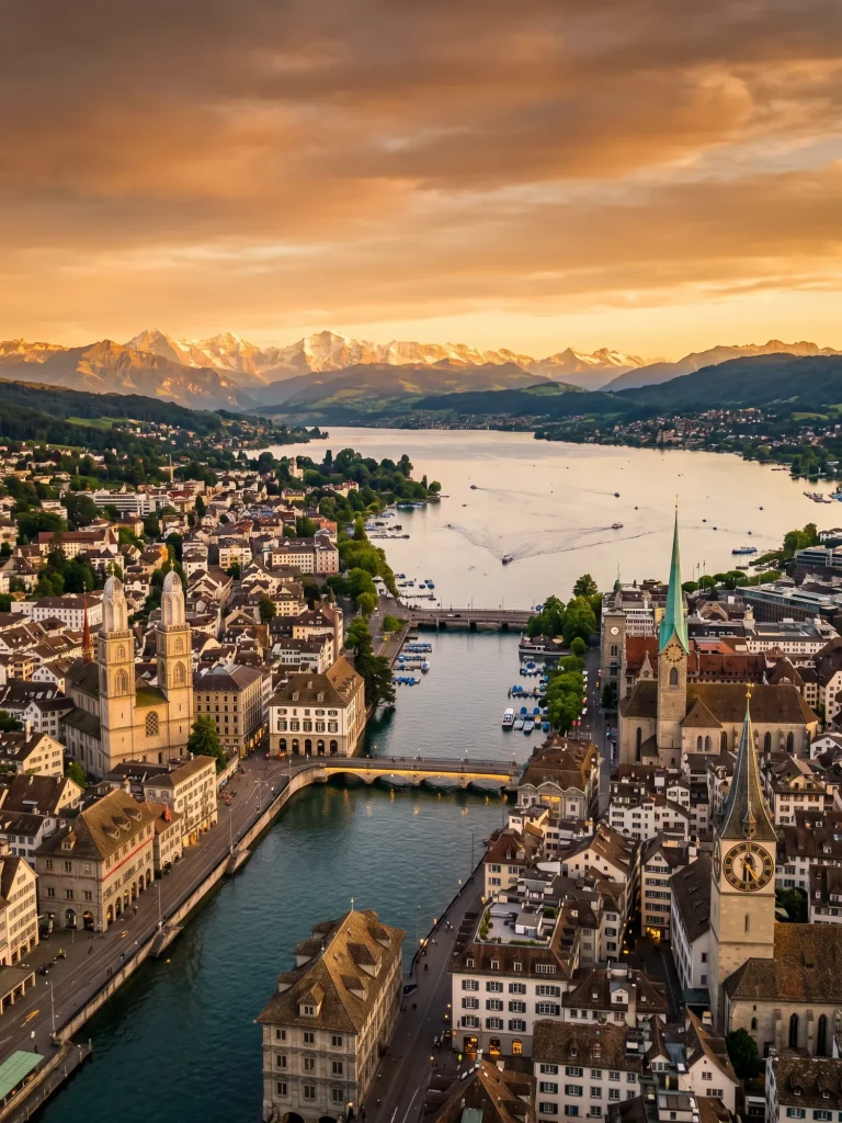 Copenhagen to Zurich Private Jet Flights