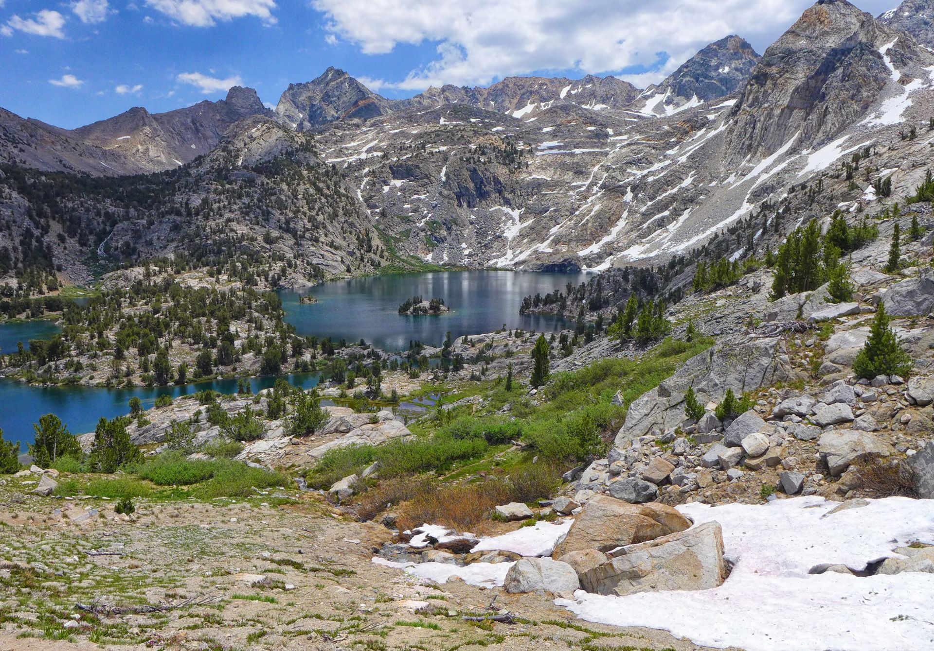 Image of Rae Lakes In Kings Canyon National Park