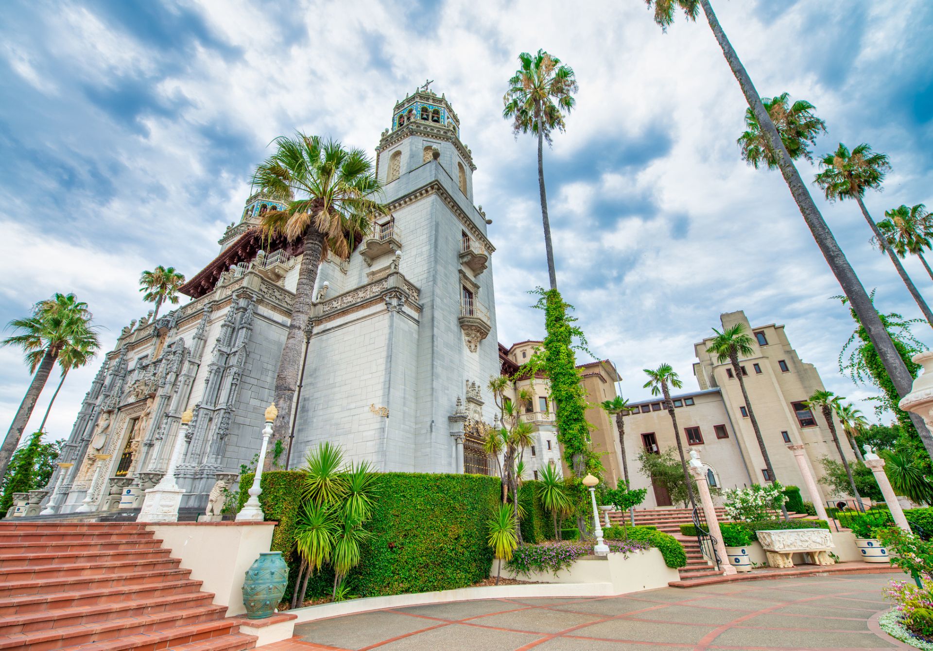 Image of The Grandeur Of Hearst Castle A Historic Estate In San Simeon California