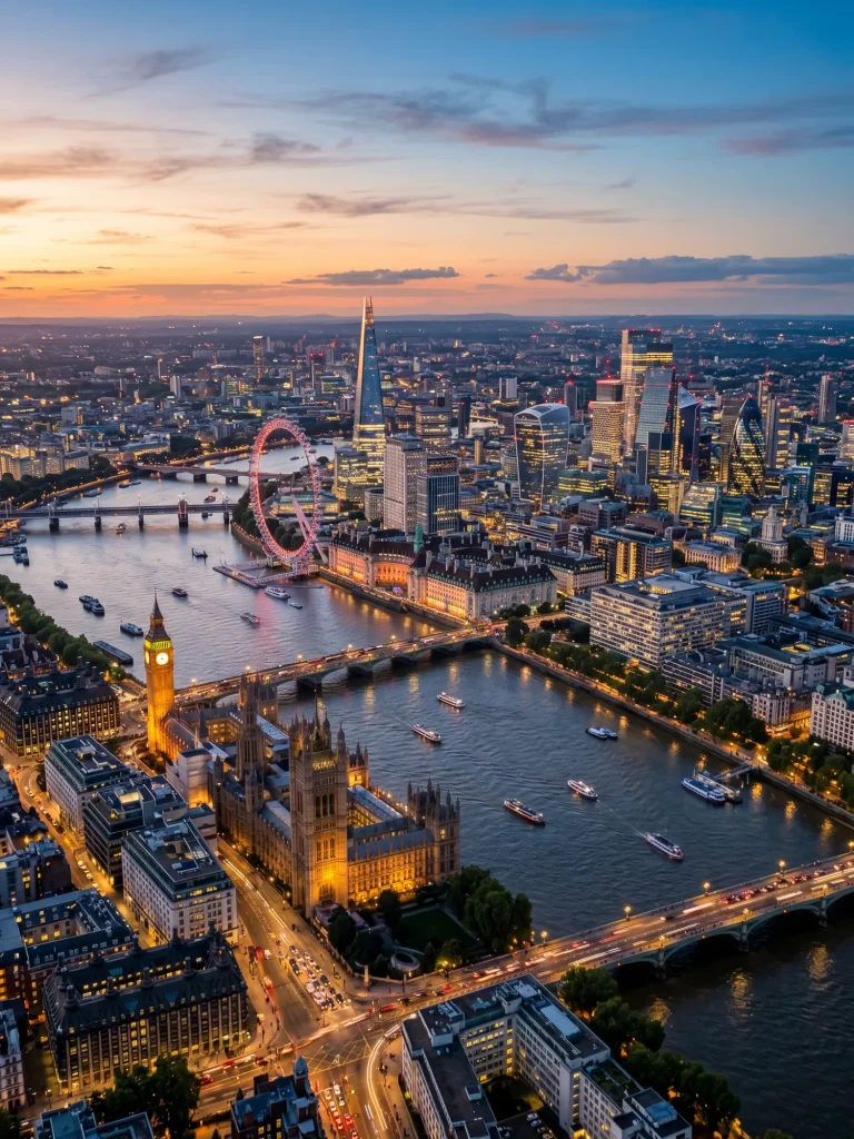 Lyon to London Private Jet Flights