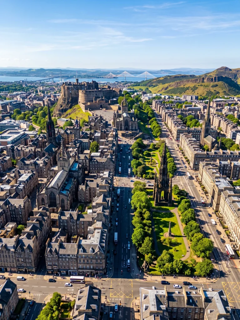 Oslo to Edinburgh Private Jet Flights