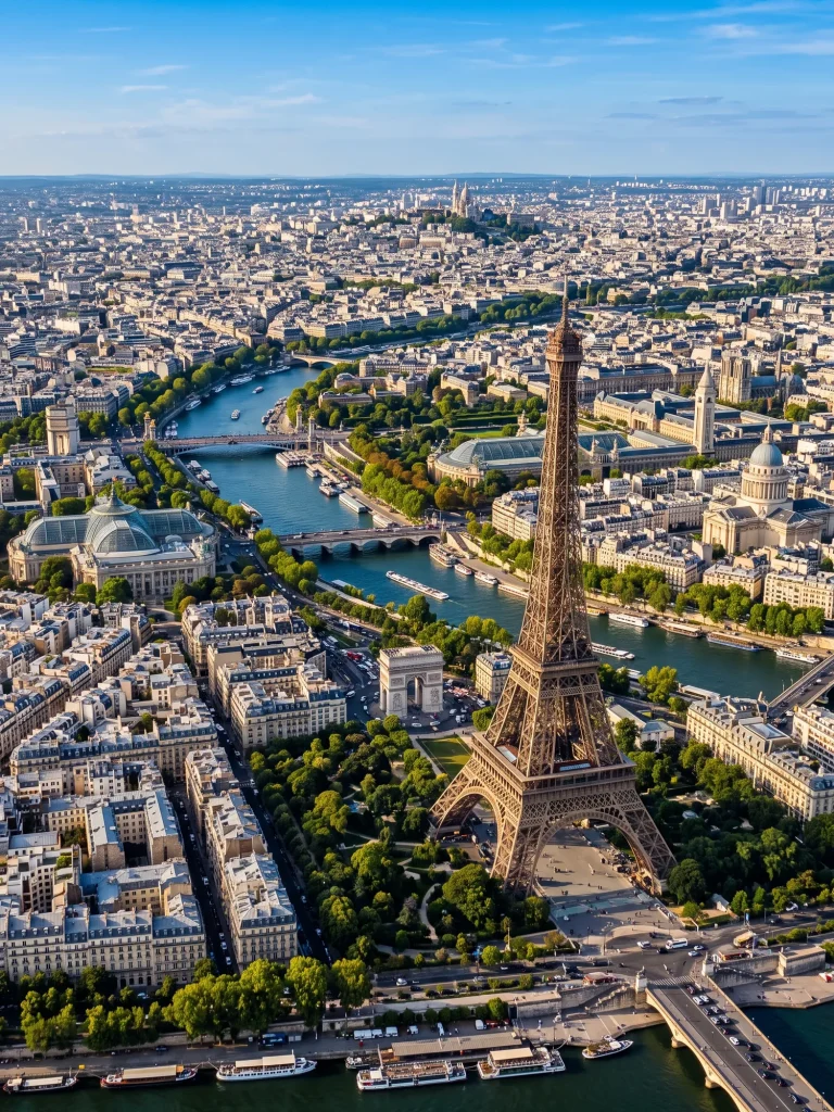 Turin to Paris Private Jet Flights